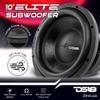 DS18 ZR10.4D 10" Car Subwoofer 1400 Watts Max Power 700 Watts RMS Dual Voice Coil 4-Ohm. Crip and Clear bass for Your Vehicle Sound System. Great Performance and High Durability view 2