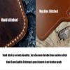 Personalized leather sleeve pouch for Kobo Sage Forma Clara HD, vintage leather kobo Nia Libra case X06-L05KBSV view 4