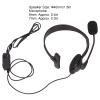 Phone Headset, Corded Telephone Headset Mono with Noise Canceling Mic, 3.5mm Plug, Volume Control, Foldable Headset for Landline Phones view 4