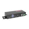 Gearmo 4-Port USB 3.2 Gen 2 Type-C Hub with 10Gbps Speed, Surge Protection, Rugged Design & Mounting Options view 1