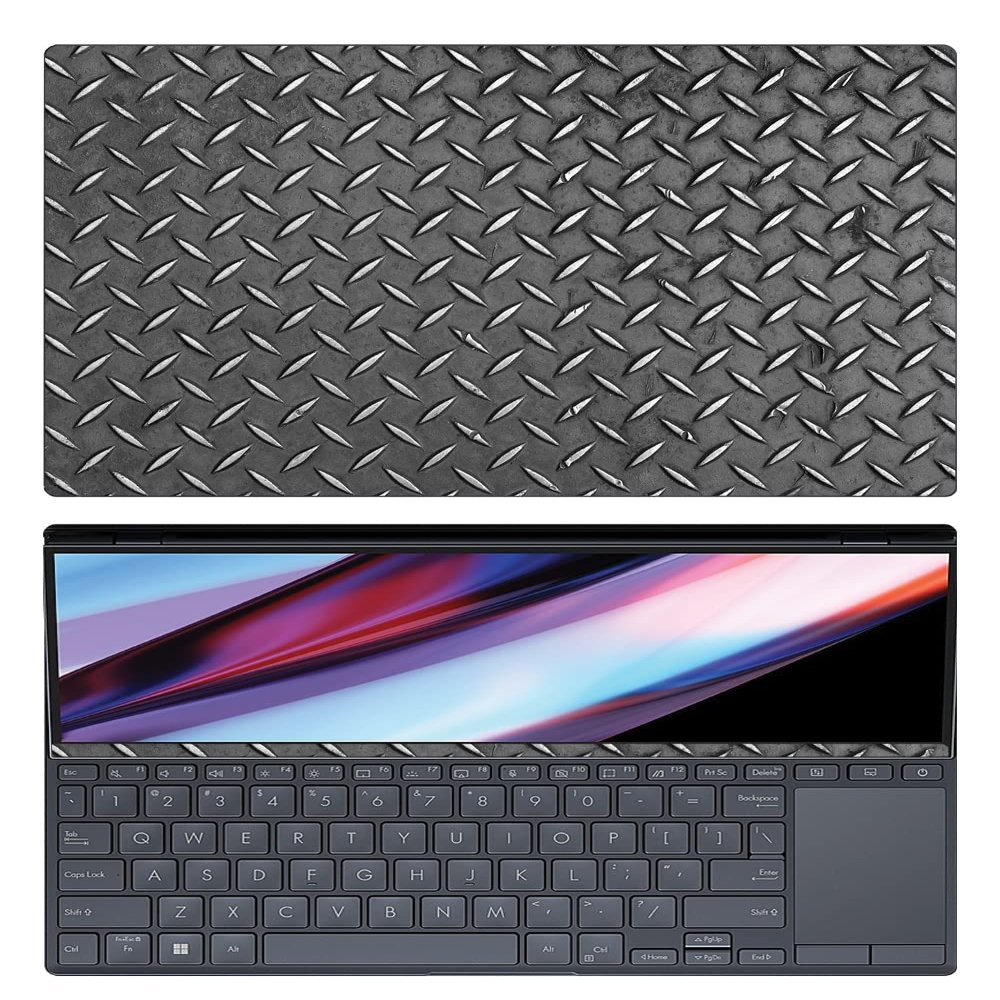 Decalrus - Protective Decal Skin Sticker for The ASUS Zenbook Pro 14 Duo OLED UX8402 (14.5" Screen) case Cover wrap ASzenbk14_ux8402-14