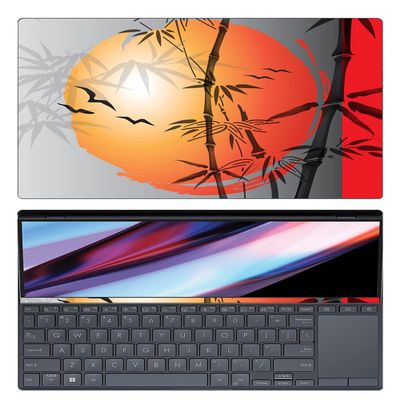 Decalrus - Protective Decal Skin Sticker for The ASUS Zenbook Pro 14 Duo OLED UX8402 (14.5" Screen) case Cover wrap ASzenbk14_ux8402-204