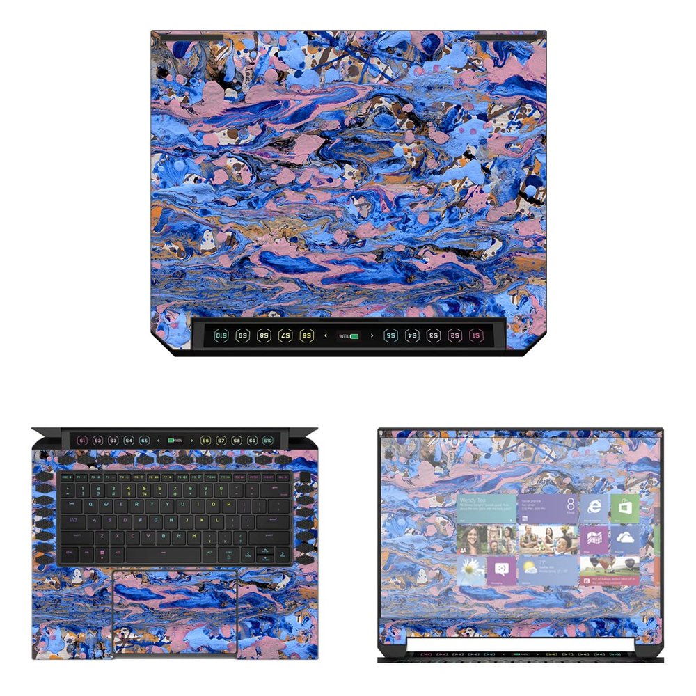 Decalrus - Protective Decal Sticker for The Corsair Voyager a1600 (16" Screen) case Cover wrap CSvoyagerA1600_16-246