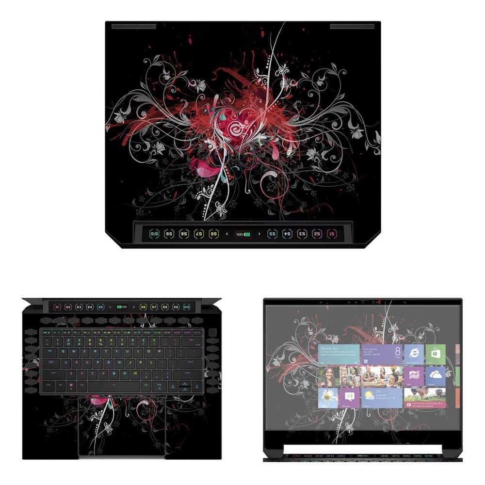 Decalrus - Protective Decal Sticker for The Corsair Voyager a1600 (16" Screen) case Cover wrap CSvoyagerA1600_16-190