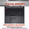 Decalrus - Protective Decal for The ASUS Vivobook S S3502 (15.6" Screen) Laptop Crocodile Decal Pattern Texture Vinyl Cover wrap CROasusVivobk15_S3502Black view 2