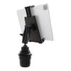 ARKON Mounts Universal Push-Button Tablet Cup Holder Mount | Reliable Tablet Holder | for Cars and Trucks | Extendable Cup Holder | Adjustable Arm | Compatible with iPad, Samsung, Fire, and More view 3