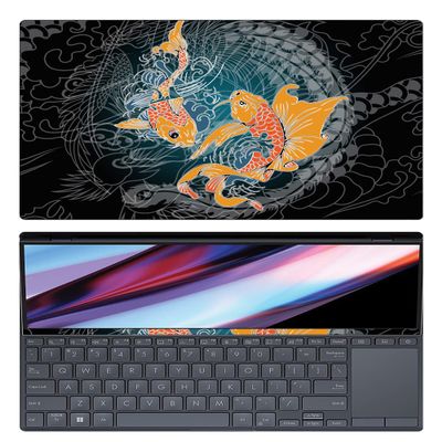 Decalrus - Protective Decal Skin Sticker for The ASUS Zenbook Pro 14 Duo OLED UX8402 (14.5" Screen) case Cover wrap ASzenbk14_ux8402-42