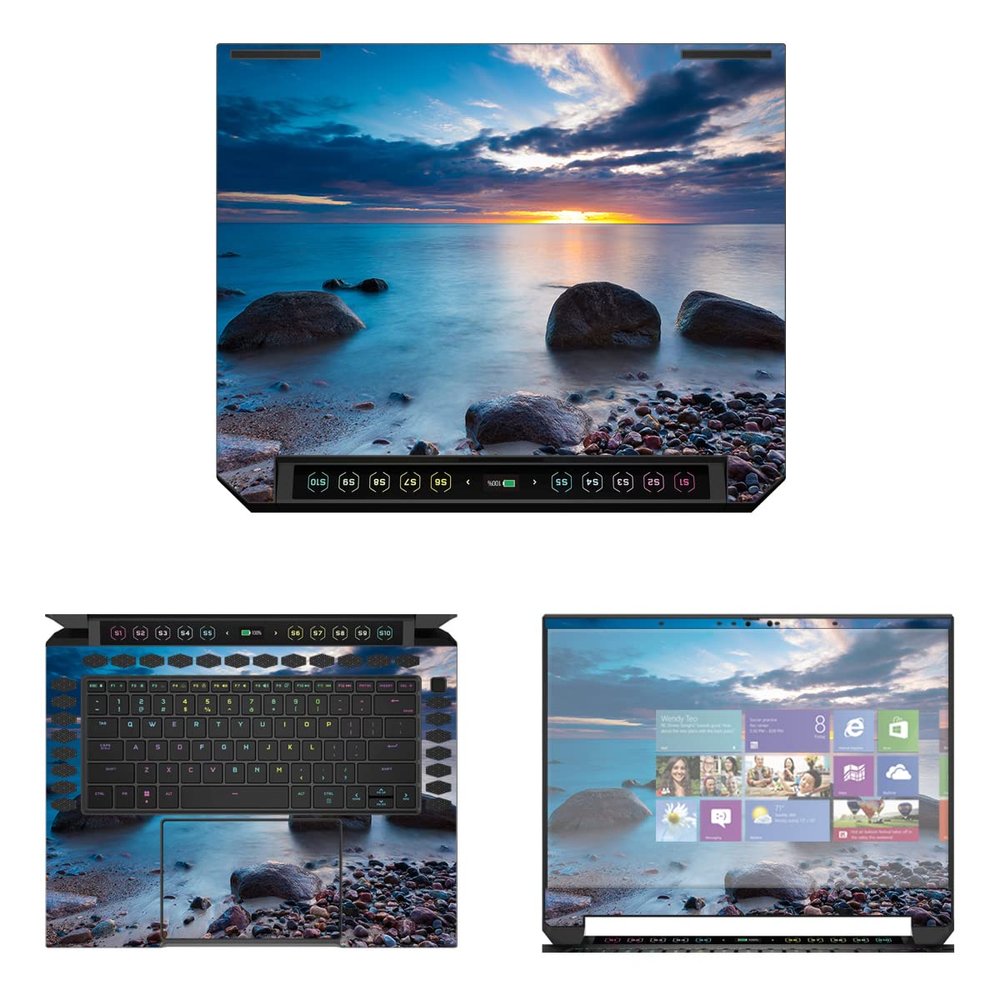 Decalrus - Protective Decal Sticker for The Corsair Voyager a1600 (16" Screen) case Cover wrap CSvoyagerA1600_16-255