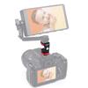 Andoer HS-01 Cold Shoe Mount Adapter Bracket Holder Aluminum Alloy with 1/4 Inch Screw for LED Light Video Monitor DSLR Camera view 3