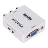AV to VGA Adapter Composite AV to VGA Adapter TV Set Top Box, TV Set Top Box Audio Video Converter, USB Plug AV to VGA Converter Mini AV to TV VGA Video Playing Adapter view 4