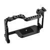 Andoer Aluminum Alloy Camera Cage with 1/4 Inch and 3/8 Inch Screw Holes Double Cold Shoe Attachment Compatible with Canon 5DS 5DR 5D Mark IV/III/II view 2