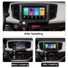 ZYLR Double Din Car Stereo 9 Inch Touch Screen for Honda Odyssey 2015-2020 Support Steering Wheel Control/Carplay/Android Auto/DSP/RDS/FM Car Radio with Backup Camera and Adapter,K100s 1g+16g view 2