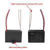 AKZYTUE CBB61 Capacitor 4uf+4uf+2.5uf 350V AC Ceiling Fan 5 Wire 50/60Hz for Starting Electric Fan Generator Pump Motor view 3