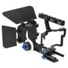 Andoer C500 Camera Camcorder Video Cage Rig Kit Film Making System with Matte Box, Follow Focus, Handle, 15mm Rod for Panasonic GH4 for Sony A7S/A7/A7R/A7RII/A7SII/A7IV ILDC Mirrorless Camera view 2