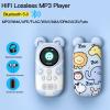 RUIZU 64GB Bluetooth MP3 Player for Kids, Cartoon Zoo Portable Music Player, Child MP3 Player with Bluetooth, Speaker, FM Radio, Voice Recording, Stopwatch, Pedometer, Expandable 128GB Micro SD Card view 3