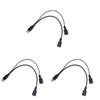 Mobestech 3pcs Data Cable USB Hub Adapter Dual USB Ports Male to Female Extension for Connecting Devices Fast Data Transfer Compatible Smartphones and Tablets view 1