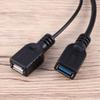 Mobestech 3pcs Data Cable USB Hub Adapter Dual USB Ports Male to Female Extension for Connecting Devices Fast Data Transfer Compatible Smartphones and Tablets view 2