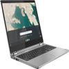 Lenovo C340 15.6'' FHD Touchscreen 2-in-1 Chromebook Laptop, Intel i3 CPU(Up to 3.4GHz), 4GB RAM, 128GB Space(64GB eMMC+64GB MSD), USB-C, Wi-Fi, Bluetooth, Webcam, Chrome OS+JVQ MP Gray view 2