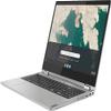Lenovo C340 15.6'' FHD Touchscreen 2-in-1 Chromebook Laptop, Intel i3 CPU(Up to 3.4GHz), 4GB RAM, 128GB Space(64GB eMMC+64GB MSD), USB-C, Wi-Fi, Bluetooth, Webcam, Chrome OS+JVQ MP Gray view 3