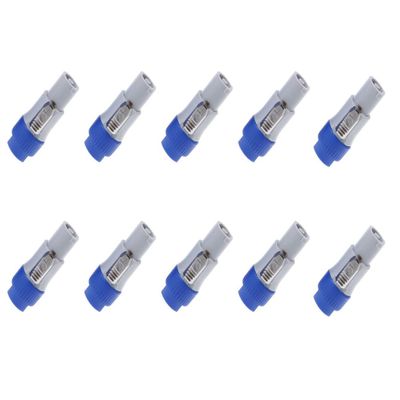 HUMARH Grey Power-Out Rated 20A / 250V AC Connector Cable Plug for NAC3FCB10-Pack