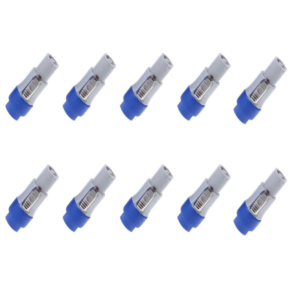 HUMARH Grey Power-Out Rated 20A / 250V AC Connector Cable Plug for NAC3FCB10-Pack
