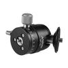 Andoer MT-03 Mini Ball Head DSLR ILDC Camera Tripod Monopd Quick Attach U Slotted Aluminum Alloy Ball Max Load Capacity Photography Accessories 5kg/11LB view 2