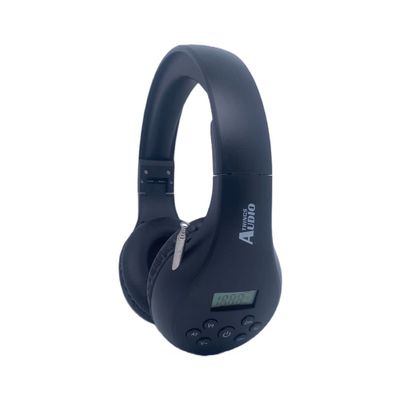 THINGS AUDIO Portable Personal FM Radio Headphones, Black