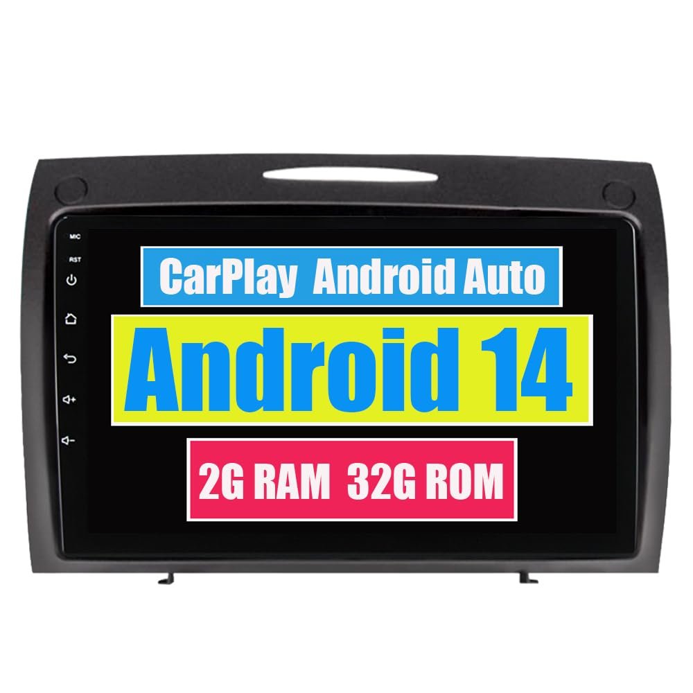 RoverOne Car Radio GPS for Mercedes Benz SLK W171 R171 SLK55 SLK300 SLK350 2004-2011 Android Multimedia Player Navigation Stereo Bluetooth WiFi DSP CarPlay Android Auto