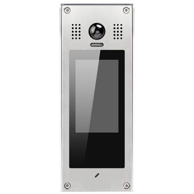 IP Door Entry Camera Panel  IPX-850S Video Intercom Door Station with 5 Inch TFT Touch Screen, 170 Ultra Wide Fisheye Lens, Stainless Steel Housing, Surface Mount