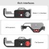 EOS R7 Camera Cage, EOS R7 Cage for Canon EOS R7 Camera Case Camera Rig Cold Shoe view 4