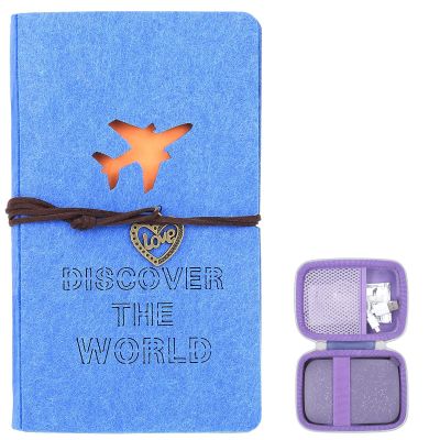 Holds 180 Photos 2x3 Photo Album Book + HP Sprocket Portable 2x3 Photo Printer Hard Case