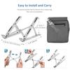 Spancare Laptop Computer Stand Tablet Stand, Foldable Portable Desktop Holder view 4