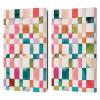 Head Case Designs Officially Licensed Ninola Watercolor Checker Pattern Leather Wallet Case Compatible with Kindle Paperwhite 1/2 / 3 view 1