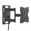 Universal Motion RV Mount for TVs 23 - 43, Extends 15.8, VESA 75x75mm to 200x200mm, Easy Cable Access, Easy To Install, Locking Mechanism When Traveling. UL Tested. Capacity 66lbs. Model ERMSS1-01B view 1