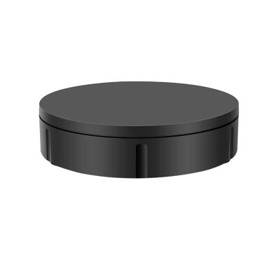 rUrEu Electrically Rotating Turntable with Remote Control, Rotating Platform for Photography, 360 Rotating Display Stand/Black/30Cm Load 100Kg