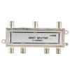 CATV Splitter, 4.53 x 1.18 x 0.63in 6 Way 5-1000MHz CATV TV Antenna Coaxial Signal Split Coax Cable view 1