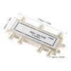CATV Splitter, 4.53 x 1.18 x 0.63in 6 Way 5-1000MHz CATV TV Antenna Coaxial Signal Split Coax Cable view 2
