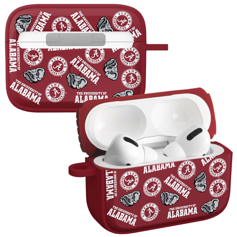 Affinity Bands Alabama Crimson Tide HDX Case Cover Compatible with Apple AirPods Pro 1 & 2 (Select)