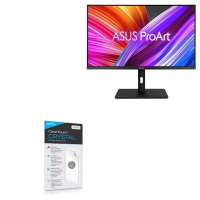 BoxWave Screen Protector Compatible with ASUS ProArt Display (PA328QV) - ClearTouch Crystal (2-Pack), HD Film Skin - Shields from Scratches
