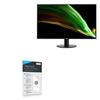 BoxWave Screen Protector Compatible with Acer SB1 (SB271) - ClearTouch Crystal (2-Pack), HD Film Skin - Shields from Scratches view 1
