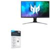 BoxWave Screen Protector Compatible with Acer Predator XB3 VisionCare (XB283K) - ClearTouch Crystal (2-Pack), HD Film Skin - Shields from Scratches view 1
