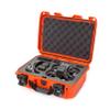Nanuk 915 Waterproof Hard Case with Foam Insert for DJI Avata FPV Unit, Goggles and Controller - Orange view 1