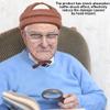 Thick Soft Protective Helmet for Elderly Youth Adult Sizing,Seniors Protector Fall Hat,Elder Safety Products Injury in Falls,for Home Gardening Walking Dog(Khaki lace) view 2