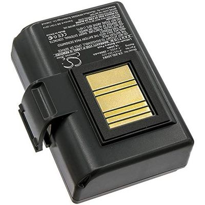 SYTH Replacement for Battery Compatible Zebra BTRY-MPP-34MAHC1-01, P1023901 QLN220, QLn220HC, QLN320, QLn320HC, ZQ500, ZQ510, ZQ520, ZQ610, ZQ610HC, ZQ620, ZQ620HC, ZR628, ZR638 (2600mAh/7.4V)