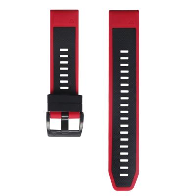 GANYUU Sport Silicone Watchband Wrist Strap for Garmin Fenix 6X 6 Pro 5X 5 Plus 3 HR Smartwatch 22 26mm EasyFit Quick Release Wristband (Color : Color J, Size : 26mm Fenix 3 3HR)