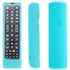 2 Pack TOKERSE Silicone Glow Case for Samsung Smart TV Remote - Silicone Cover for Samsung TV BN59-01301A BN59-01315A BN59-01199F Remote Control Skin Sleeve with Strap Glow in The Dark - Blue Green view 3