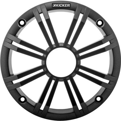 KICKER 45BKMG8C 8" Marine Speaker Grille (Charcoal) Compatible ONLY 8" KM, KMFC and KMTC Series Marine Speakers - Price per Single Unit, 1 Grille