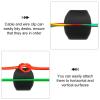ULTECHNOVO 5pcs Silicone Cable Organizer Clips Self-adhesive Wire Fixer for Home Office and Desktop Portable Cord Management for Easy Organization view 2