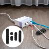 ULTECHNOVO 5pcs Silicone Cable Organizer Clips Self-adhesive Wire Fixer for Home Office and Desktop Portable Cord Management for Easy Organization view 3