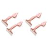 Zerodeko 4pcs Double-Headed Tile Cleaning Brush for Bathroom Floor Scraper for Hard Reach Areas view 1